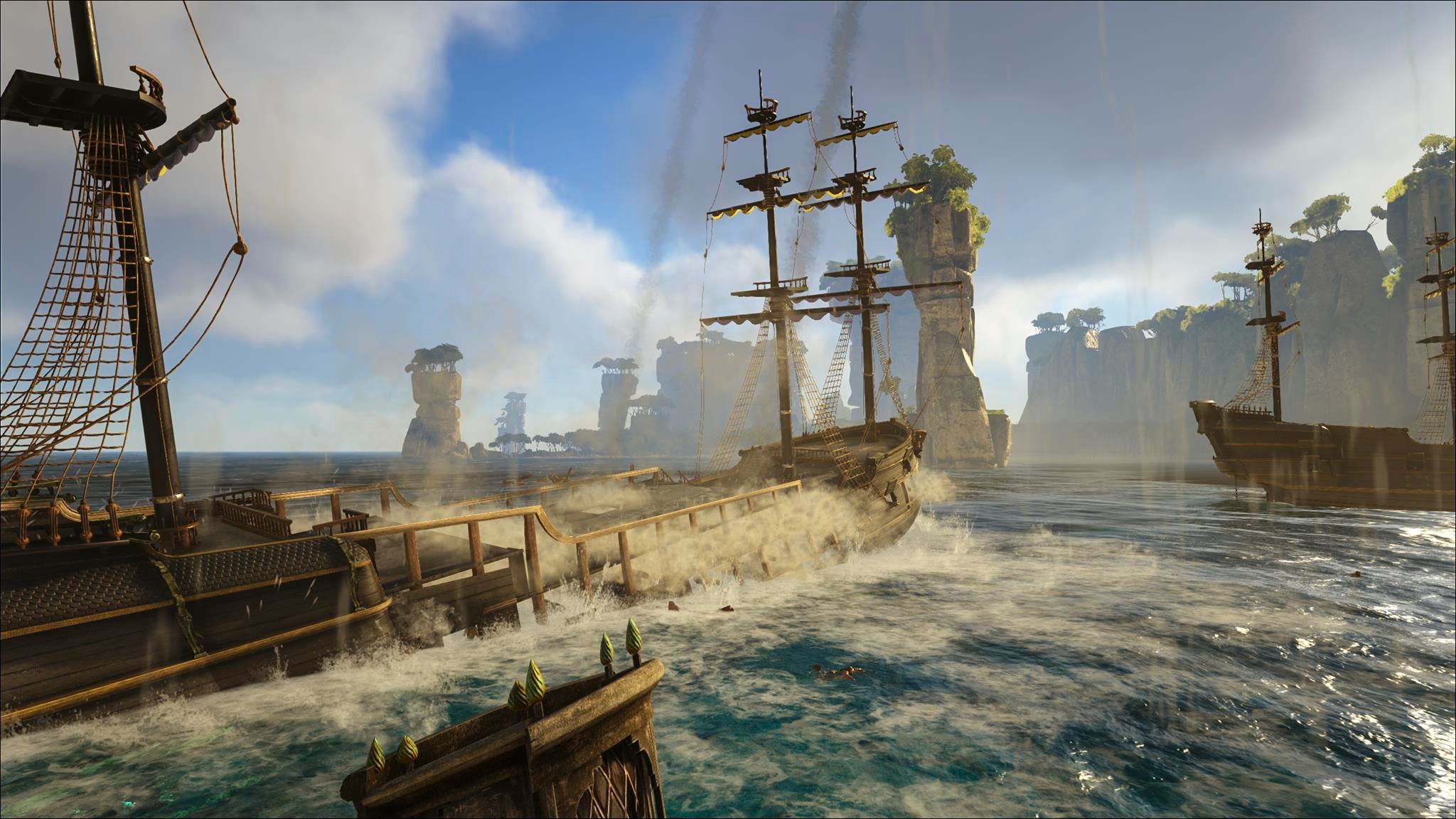 Atlas is a 40,000 players pirate MMO from the creators